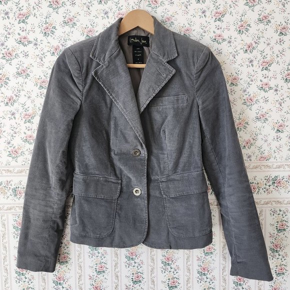 Vintage Victoria's Secret London Jean Cordouroy Blazer - Picture 1 of 4